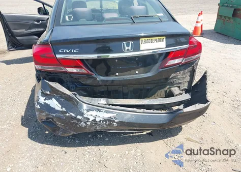 2013 Honda Civic Lx из США, поврежденный, VIN 2HGFB2F58DH538466